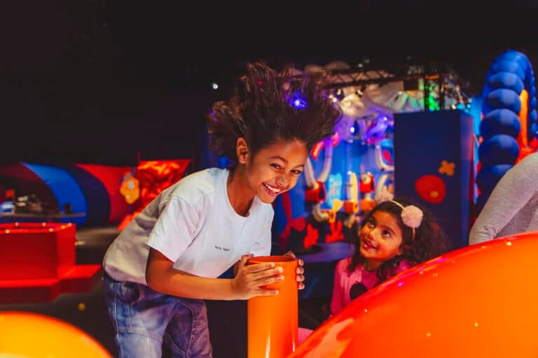 Air Playground at Scienceworks. Photo by Wilk. Source Museums Victoria. ()