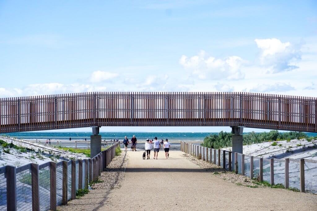 Altona Dog Beach entrance