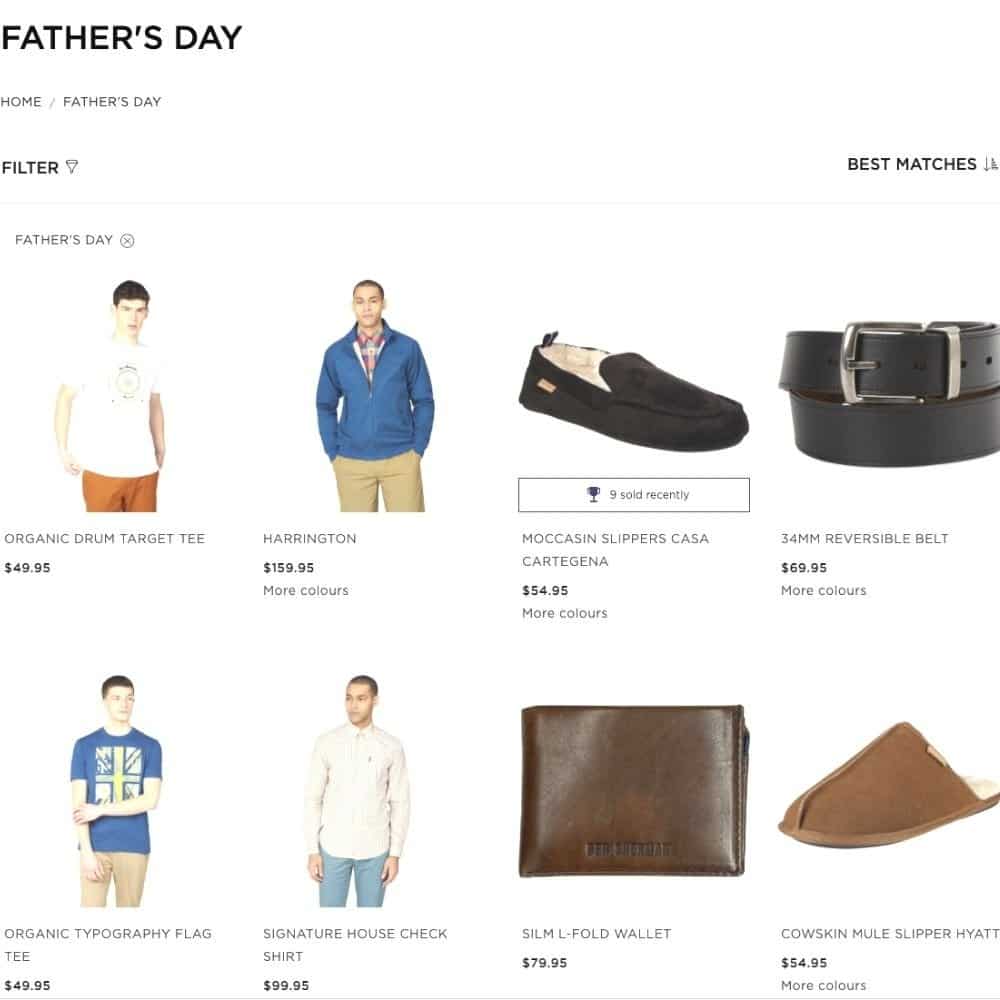 Ben Sherman Fathers Day Gifts