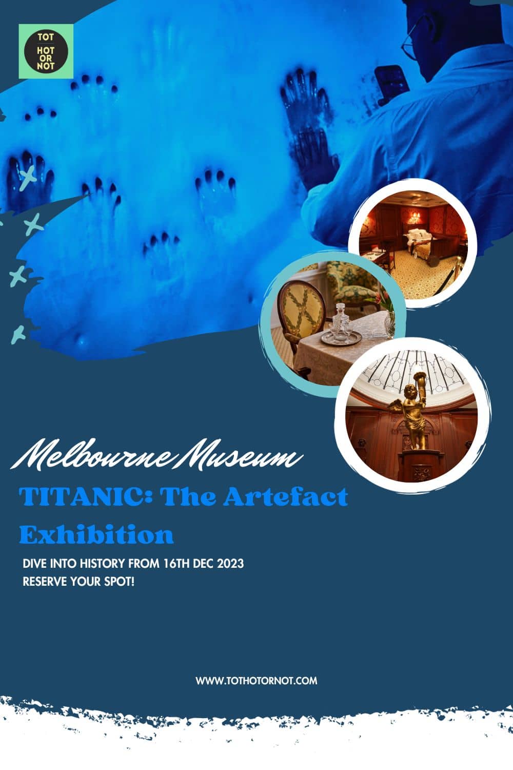 Blog Titanic Melbourne Museum Pin