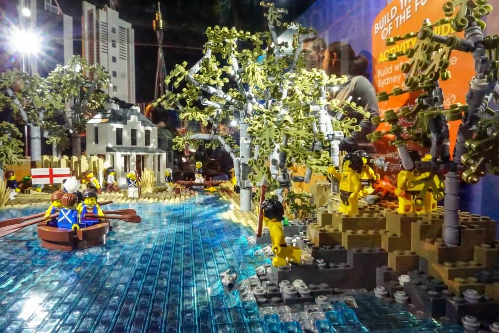 Brickman Cities LEGO City exhibition Scienceworks