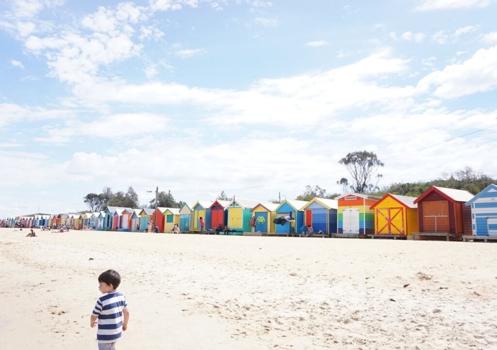 Brighton Bathing Boxes, Dendy Street Beach, cnr Dendy St and Esplanade, Brighton