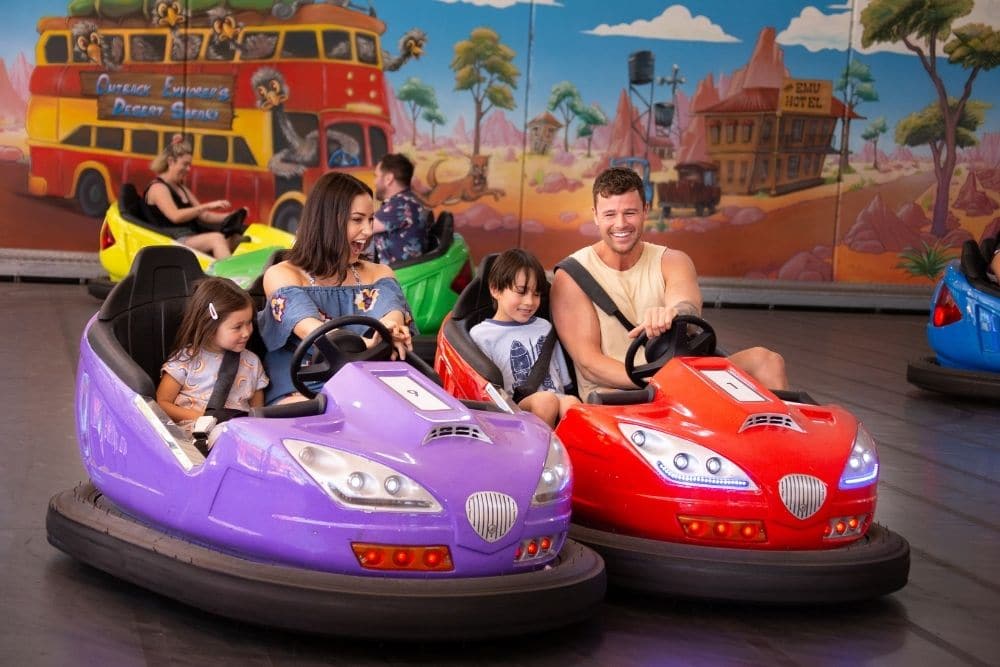 Gumbuya World Dodgem Cars