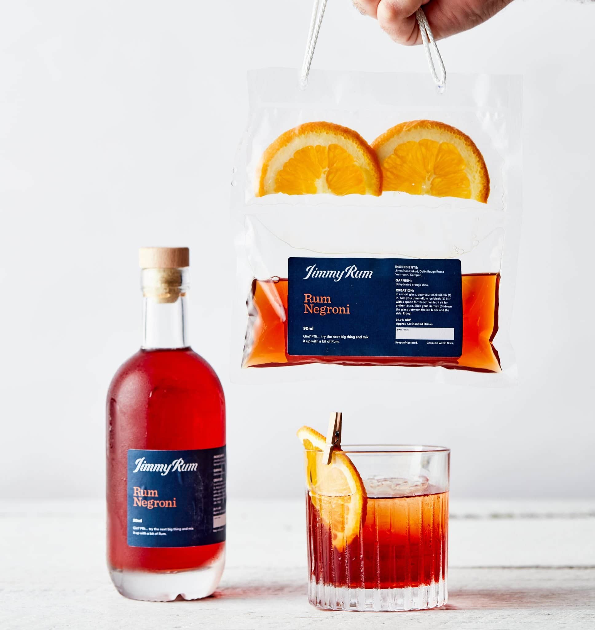 JimmyRum Negroni Cocktail Delivery