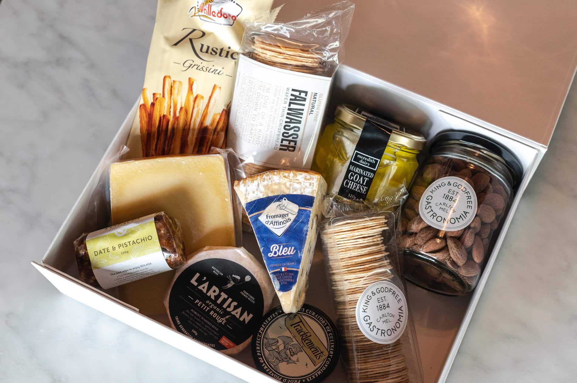 King and Godfree Quattro Formaggi Cheese Hamper Melbourne Delivery