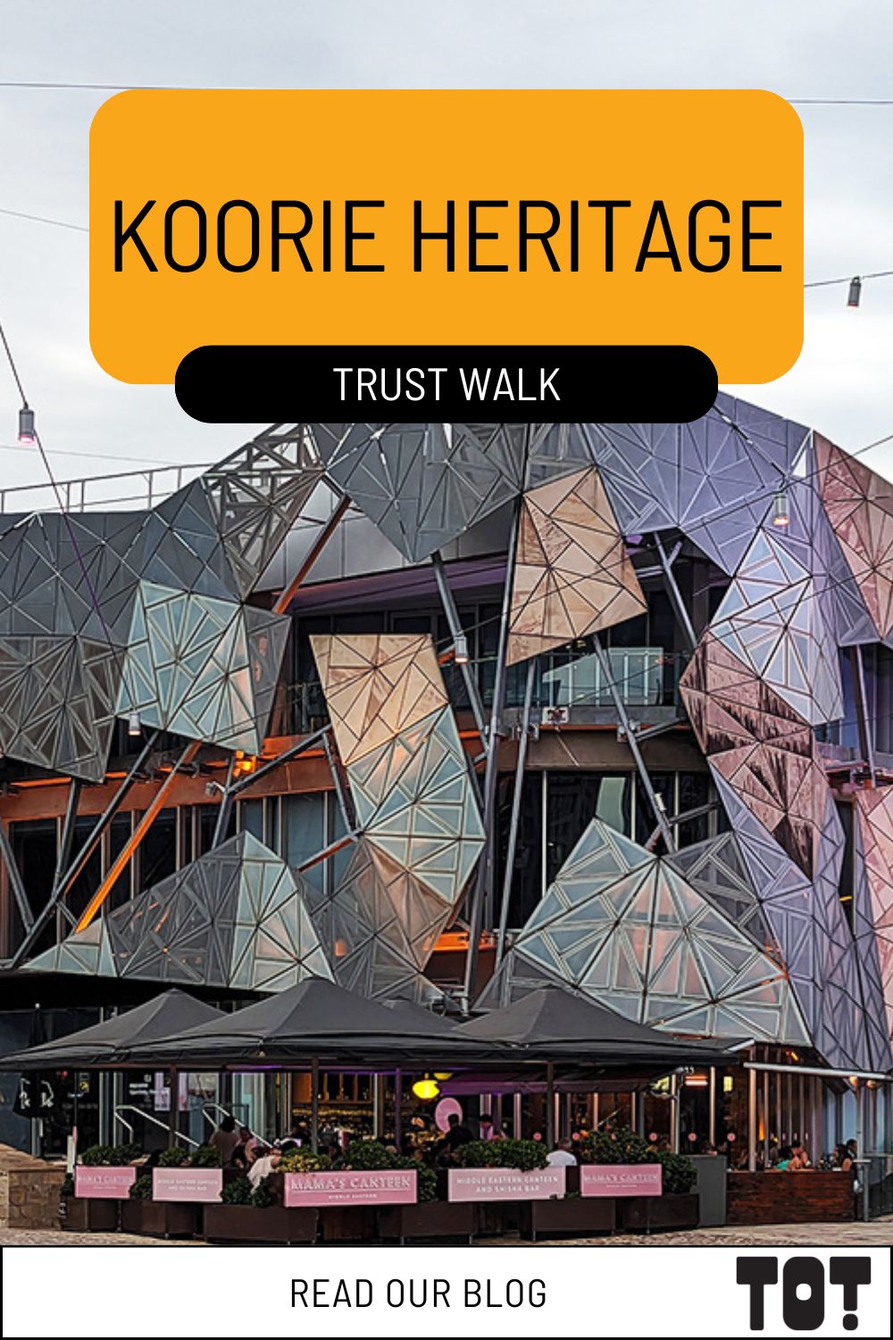 Koorie Heritage Trust Walk pin