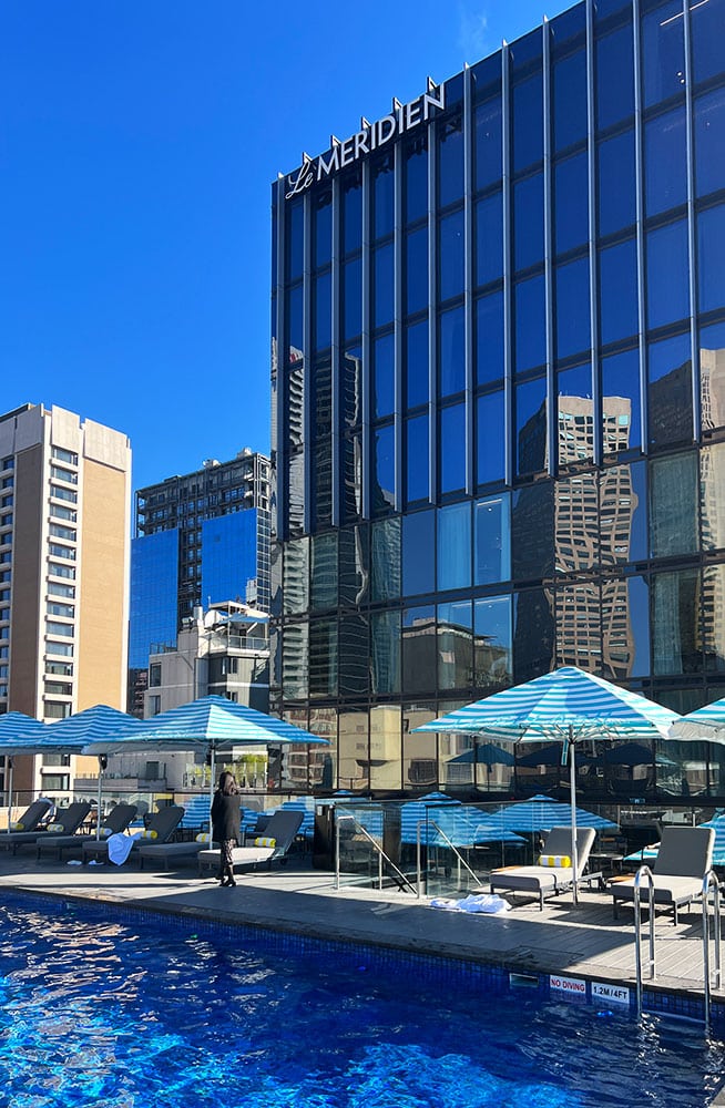 Le Meridien Melbourne hotel pool