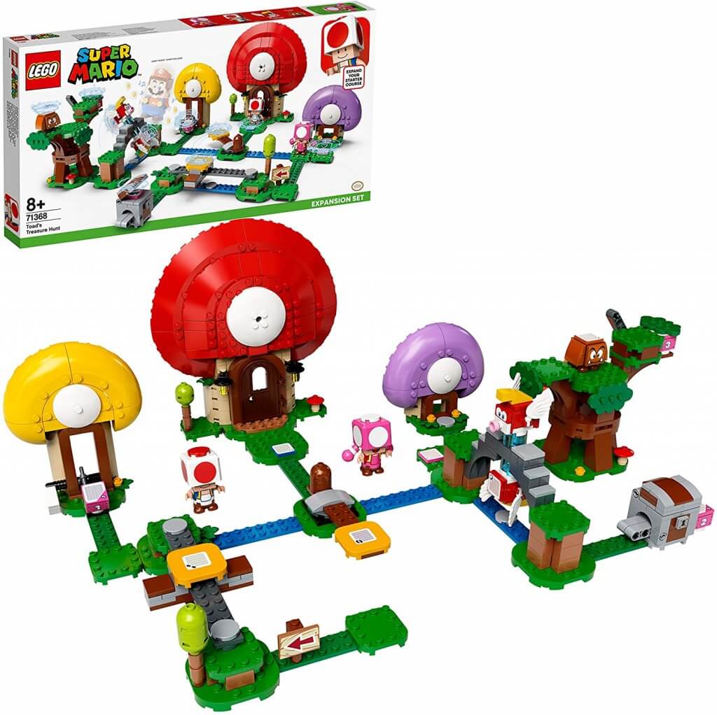 Lego® Super Mario™ Toad’s Treasure Hunt Expansion Set 71368 Building Kit