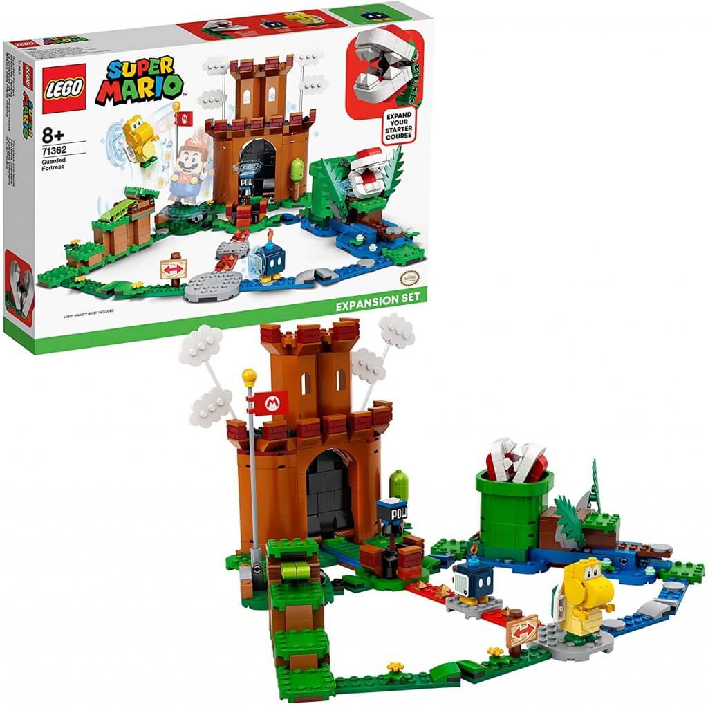 Lego Super Mario Guarded Fortress Expansion Set 71362 Building Kit