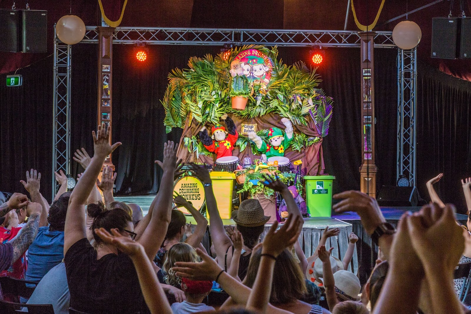 MelbFringe2018 Amazing Drumming Monkeys