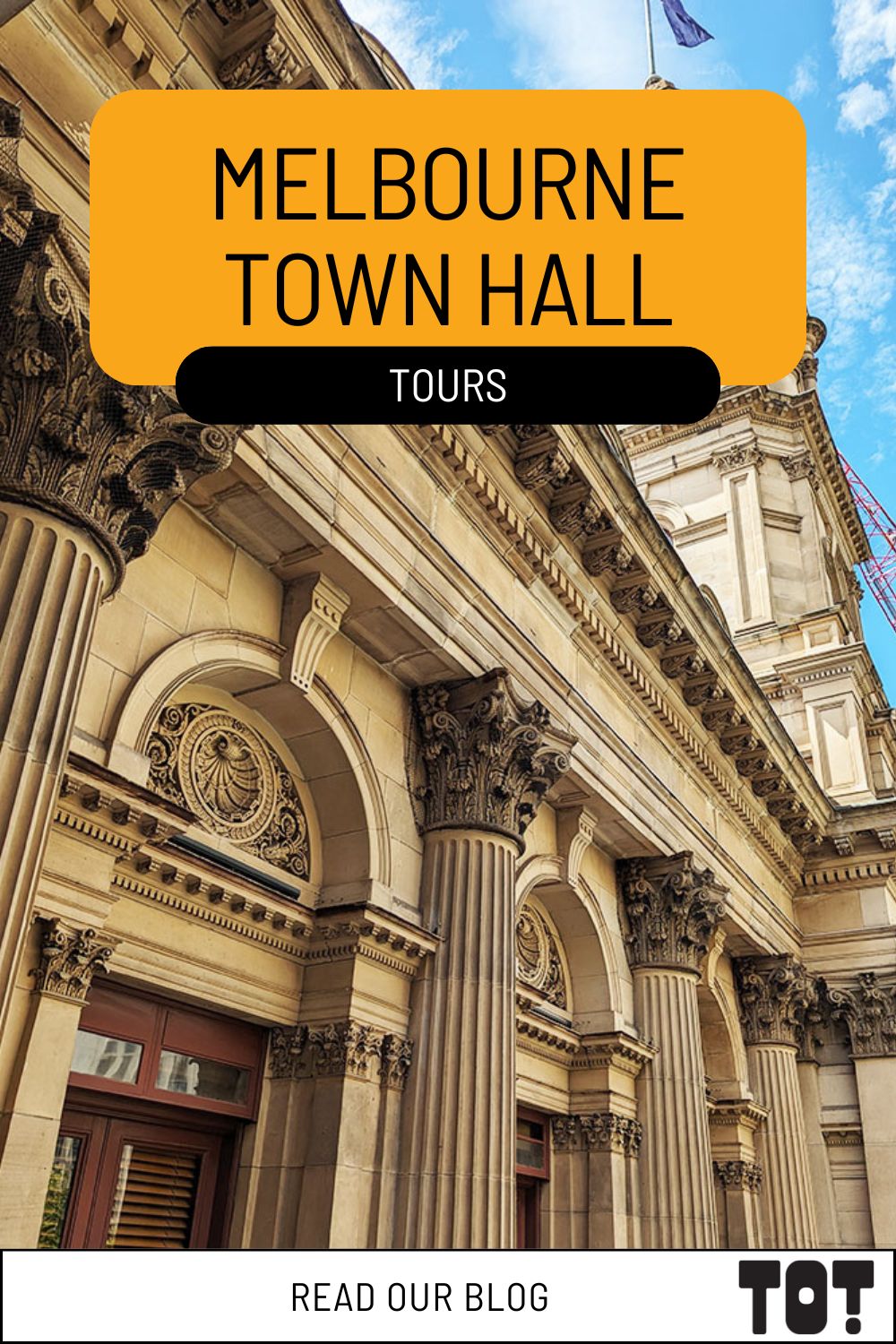 Melbourne Town Hall Tours pin