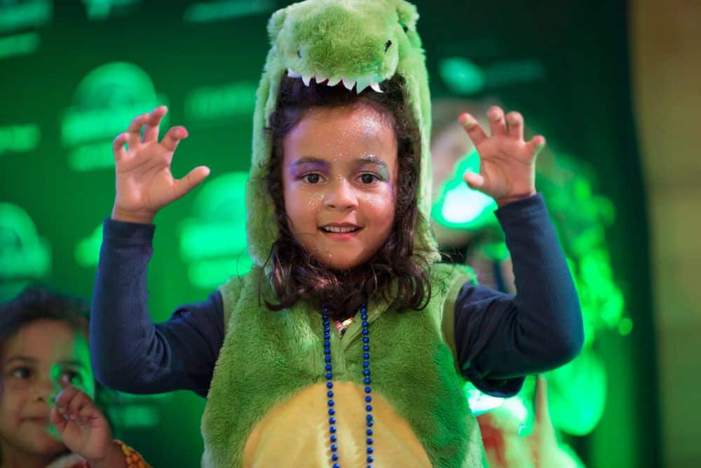 Playbound Victoria the T. rex Opening Weekend Dinosaur Party at Melbourne Museum Source Museums Victoria Photo Rodney Start ()