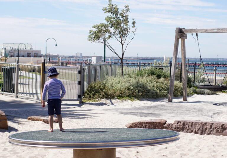 plum garland playground albert park