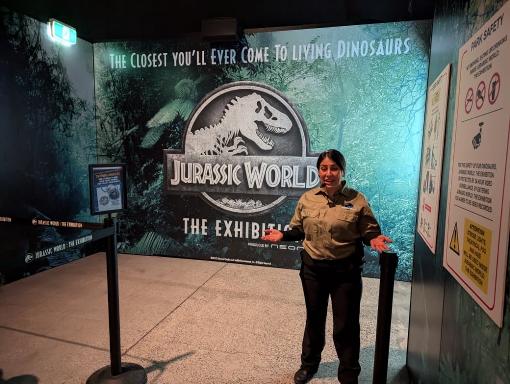 Jurassic World Exhibition Photos Amy Gardner