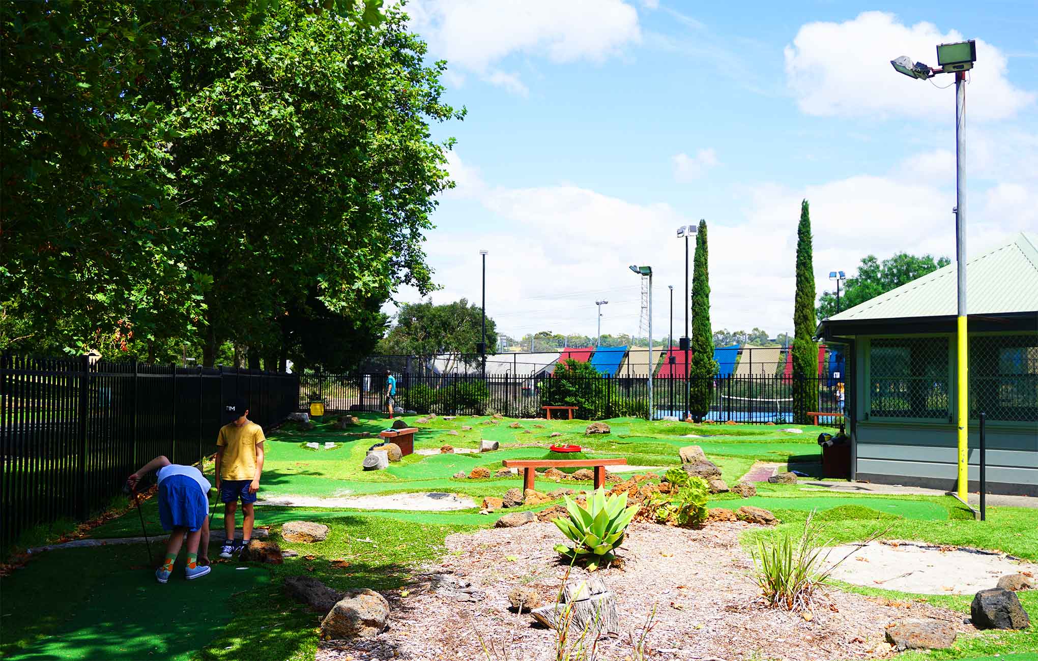 Riverside Golf Course, Ascot Vale offers a Tee-rific Mini Golf Experience