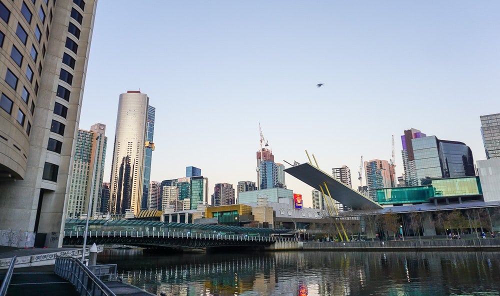 Wharf Hotel Yarra River view