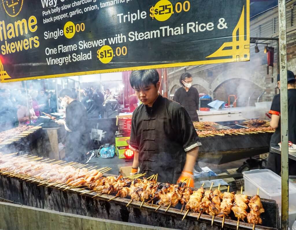 Winter Night Market Queen Victoria Market