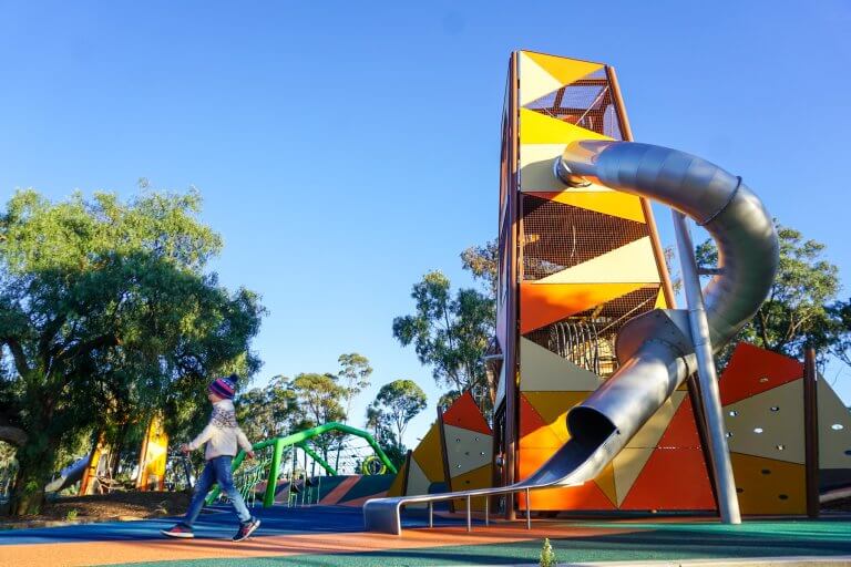 Wyndham Park Werribee large slide tower