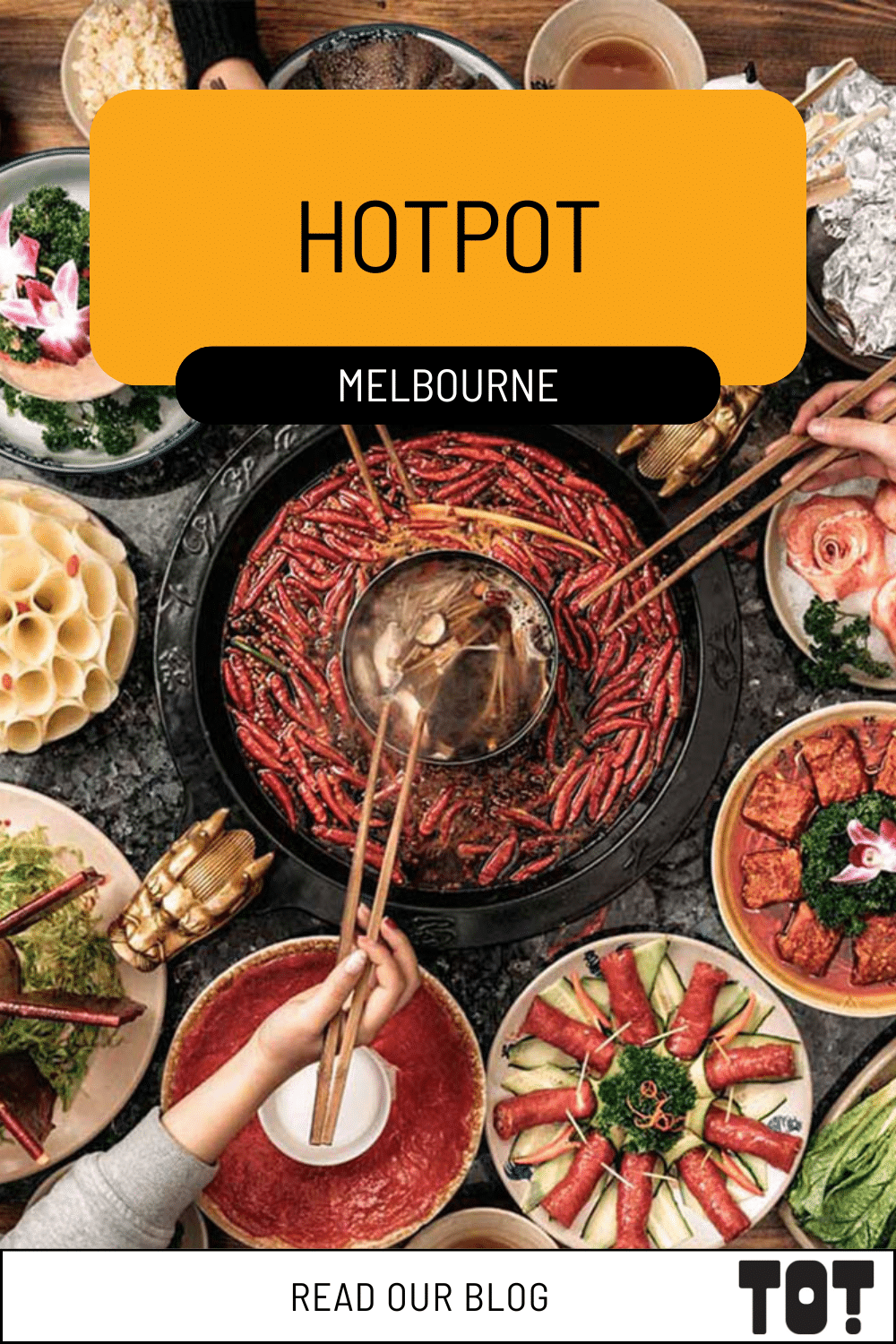 Hotpot Melbourne pin